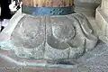 Lotosový plintus chrámu Tōdai-ji, Nara, Japonsko