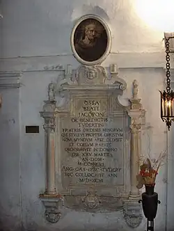 Jacoponova hrobka v Todi