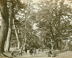 Cesta Tókaidó v roce 1825