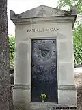 Degasův hrob na pařížském hřbitově Montmartre