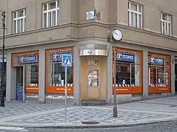 Prodejní kancelář Tomi Tour v centru Prahy