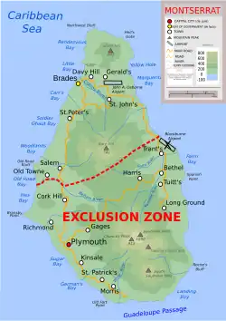 Brades na mapě