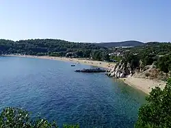 Pobřeží u Toroni