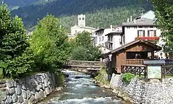 V historické části Ponte di Legno