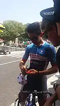 16. etapa: Start v Nîmes
