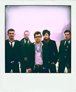 The Prostitutes v roce 2009 (zleva: Adrian T. Bell, Stevie LFO, Martin Destroyer, Adam Piaf a Luk Santiago)