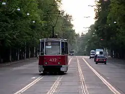 Tramvaj KTM-5 v Kryvém Rihu