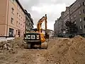 Rekonstrukce trati, duben 2021