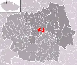 Travčice na mapě