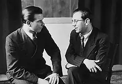 Jiří Traxler a Jaroslav Ježek (vpravo)