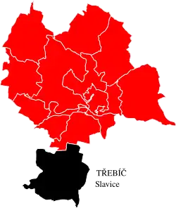Slavice na mapě