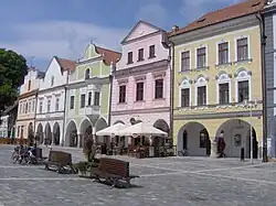 Domy na náměstí T. G. Masaryka