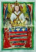 Minuatura ladislavského erbu 1453