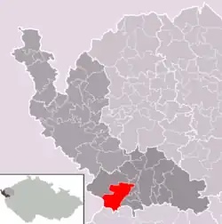 Tři Sekery na mapě