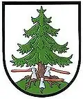 Znak obce Tři Sekery