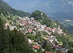 Pohled na obec