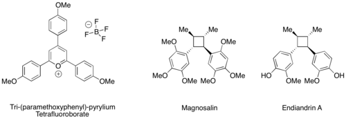 Trifenylpyryliový fotoredoxní katalyzátor
