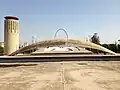 Volná skořepina v Tripoli, Libanonu, architekt Oscar Niemeyer
