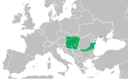 Areál rozšíření