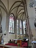 Triumfální oblouk, presbyterium