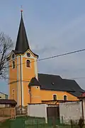 Pohled na kostel