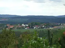 Pohled na Trnovou od Cukráku