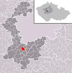 Trnová na mapě