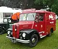 1950–1960 dieselová dodávka, kterou řídil sám Perkins