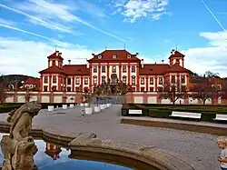 Trojský zámek od J. B. Matheye, 1679–1685.