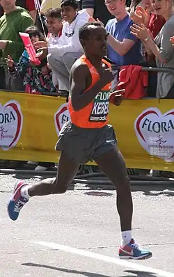 Tsegay Kebede (26. dubna 2009)