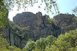 Male Hill (Muž), nejvyšší vrchol masívu Tsodilo