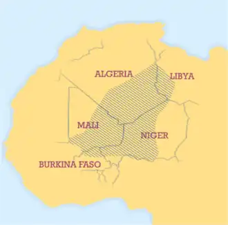 Mapa rozšíření jazyka