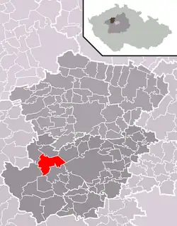 Tuchlovice na mapě