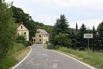 Severozápadní okraj vsi