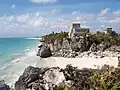 Ruiny mayského města Tulum