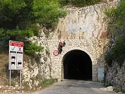 Jižní portál tunelu
