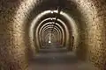 Tunel Valeta mezi obcemi Strunjan a Portorož, duben 2011
