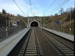 Jablunkovské tunely v prosinci 2015