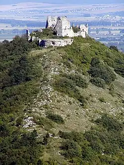 Hradní zřícenina Turňanský hrad
