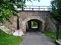 Podjezd pod tratí 030 a silnicí I/10