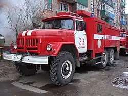 Požární automobil AC-3,0-40 (131) M9-AR-01 na podvozku ZIL-131