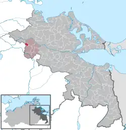 Tutow na mapě