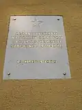 Deska na obecním úřadu