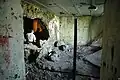 Vnitřek srubu Můstek