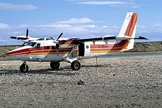 DHC-6 Twin Otter (C-GKCJ), Baffinův ostrov, Kanada