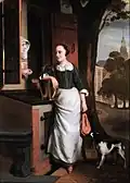 Klábosící ženy (1655), Dordrechts Museum