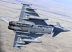 Typhoon 1435. letky nad Falklandskými ostrovy