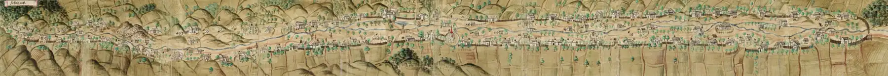 Šonov v Broumovském urbáři z roku 1676