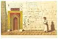 Vstup do svatyně - ilustrace z roku 1865