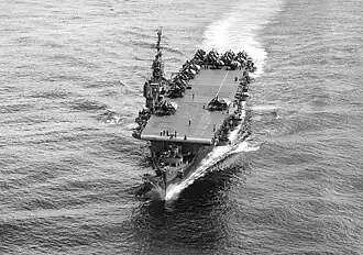 USS Cowpens v roce 1945